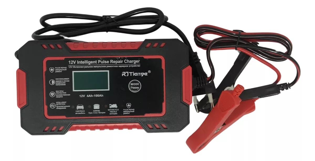 cargador bateria de carro 12v